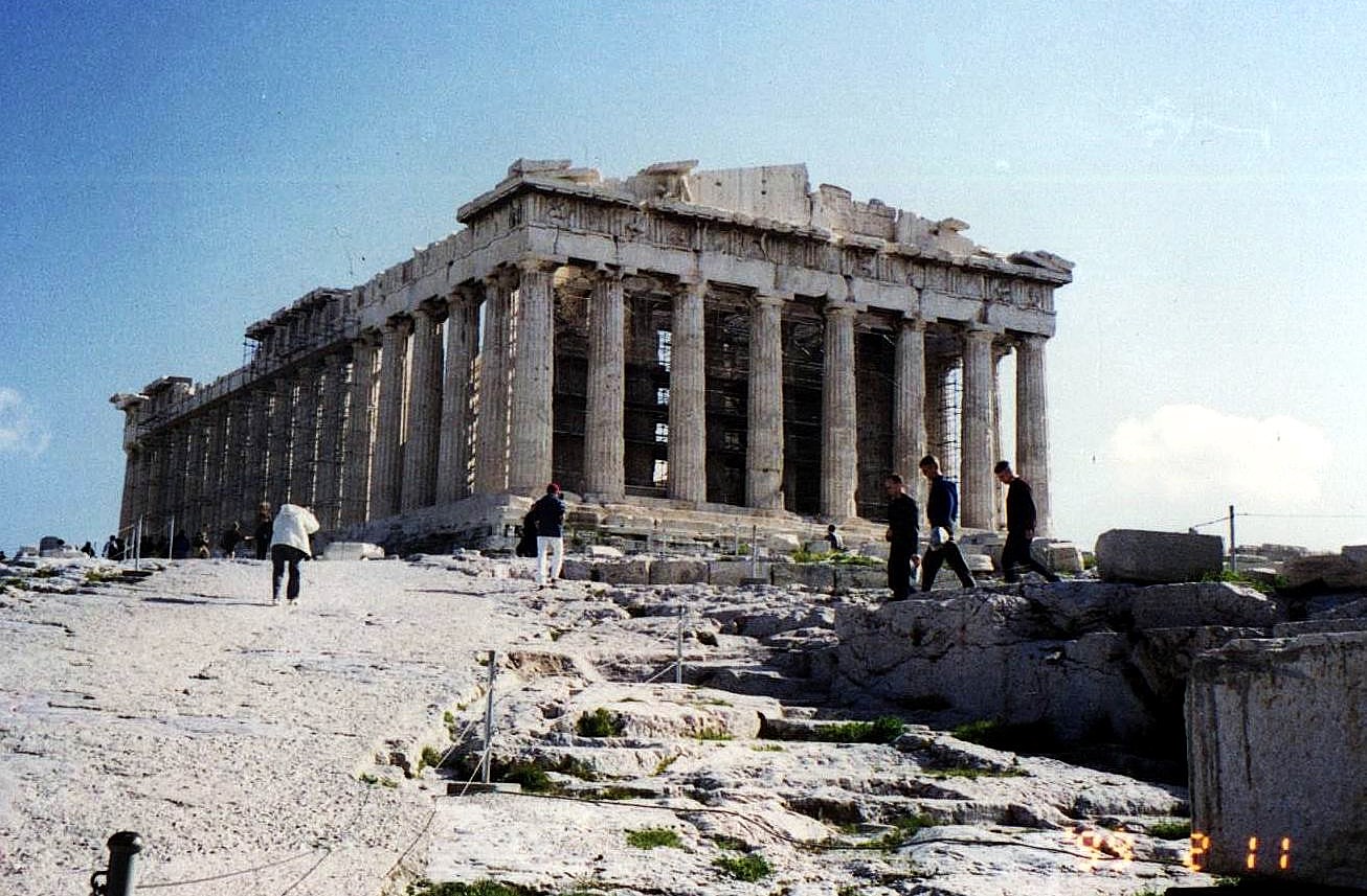 Parthenon in Acropolis in Athens, Greece